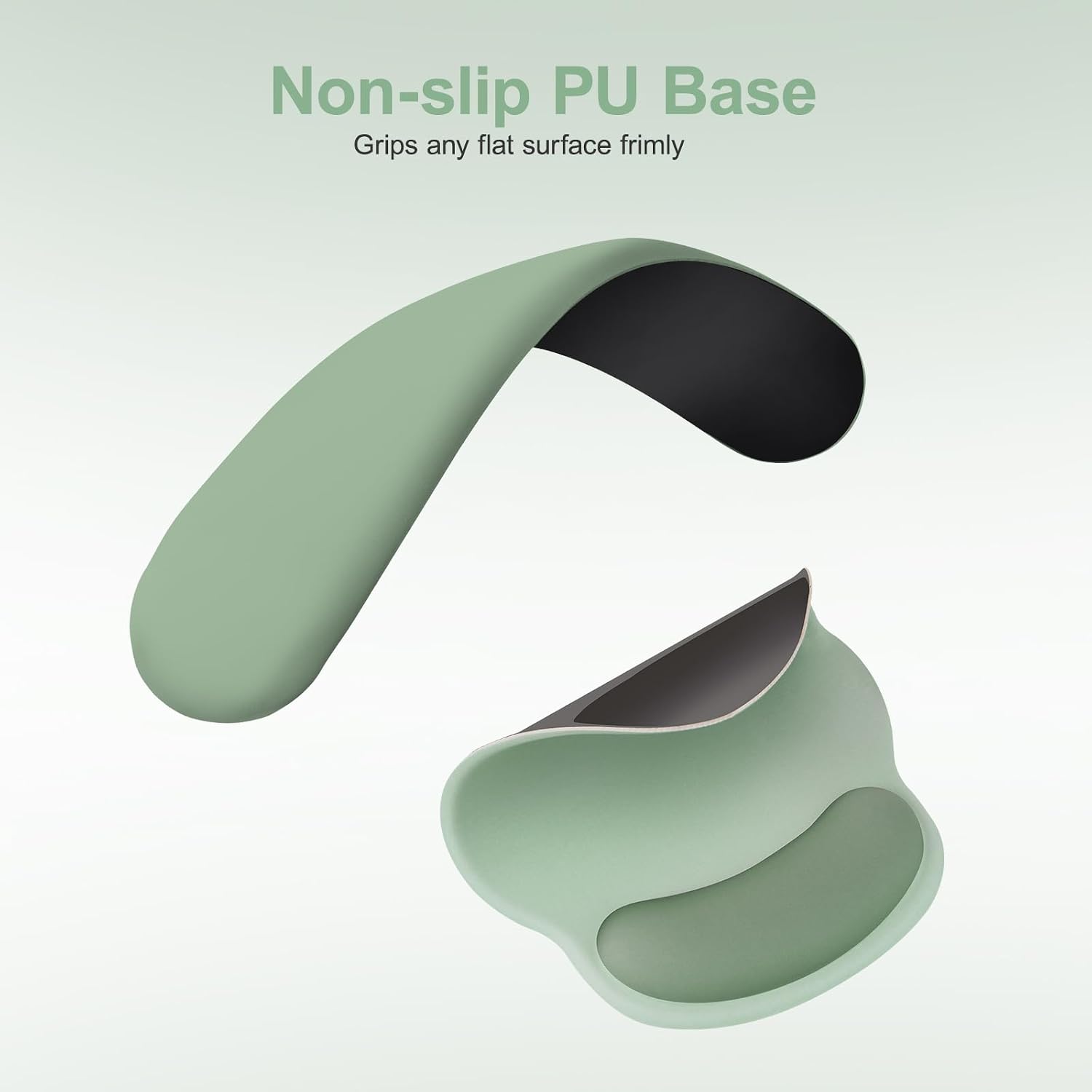 MOSISO Wrist Rest Support for Mouse Pad&Keyboard Set, Antique Green - Image 5