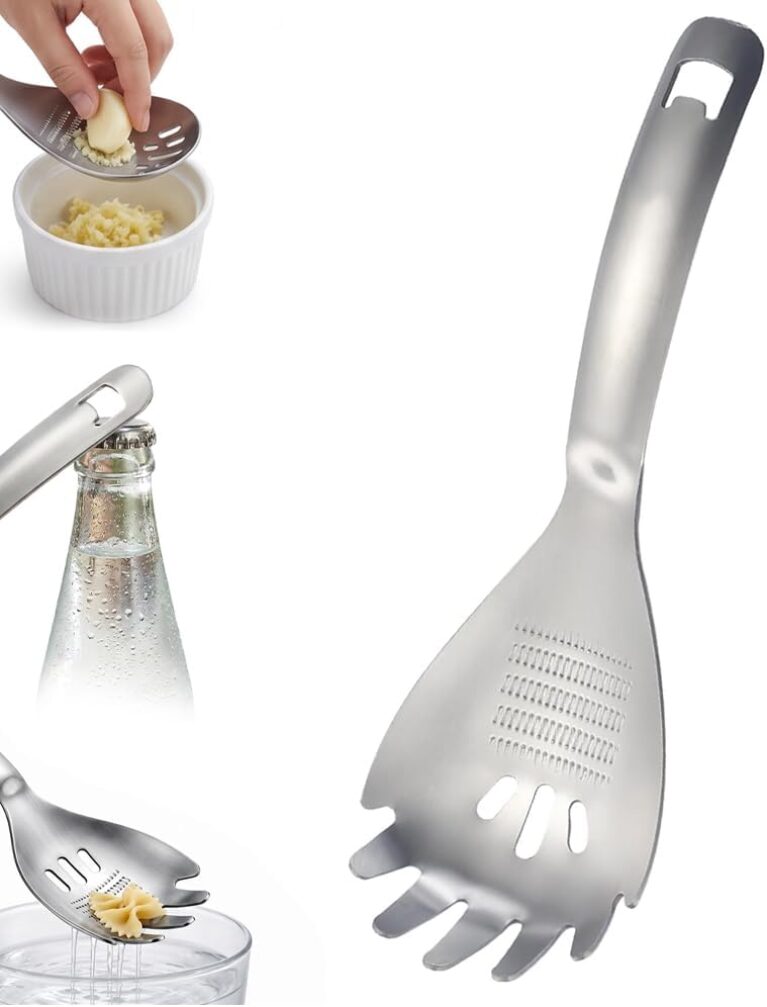 5 in 1 Stainless Steel Multifunctional Cooking Spoon Kitchen Utensil (B)