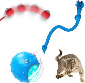 2027 Interactive Cat Ball, Cat Toys...