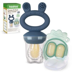 Haakaa Baby Fruit Food Feeder &...