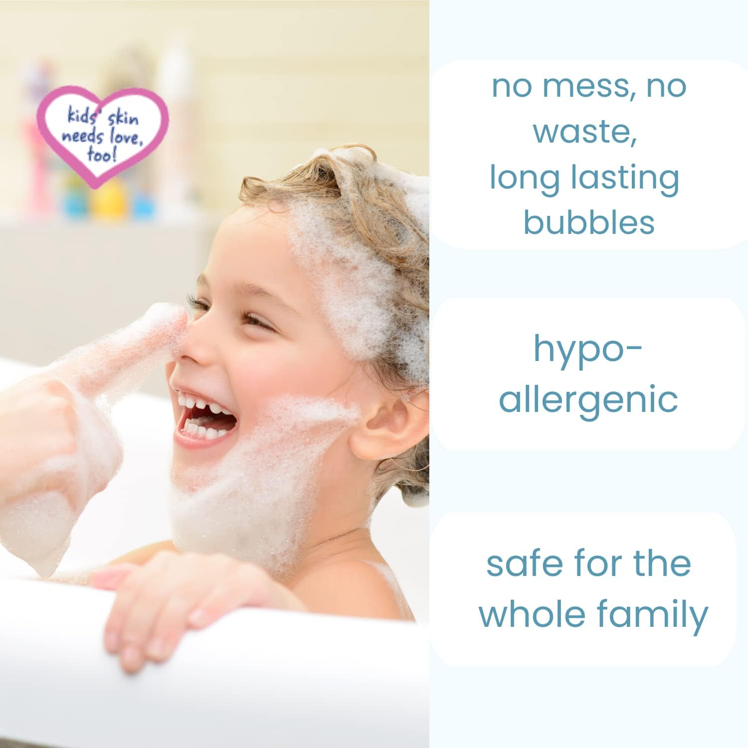 TruKid Bubble Podz Bubble Bath for Kids, Toddlers, & Babies, Tear Free Gentle & Refreshing Bath Bomb for Sensitive Skin with Natural Moisturizers, Non-Toxic, pH Balanced, Lavender Scent (10 Podz) - Image 4