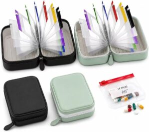 Upgrade Waterproof Pill Pouch Set w...