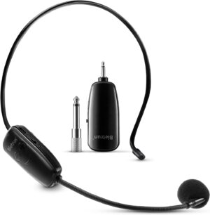 Bietrun Wireless Microphone Headset...
