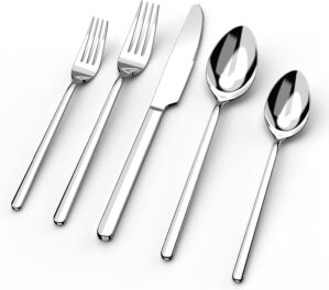 KINGSTONE Silverware Set, 20 Piece ...