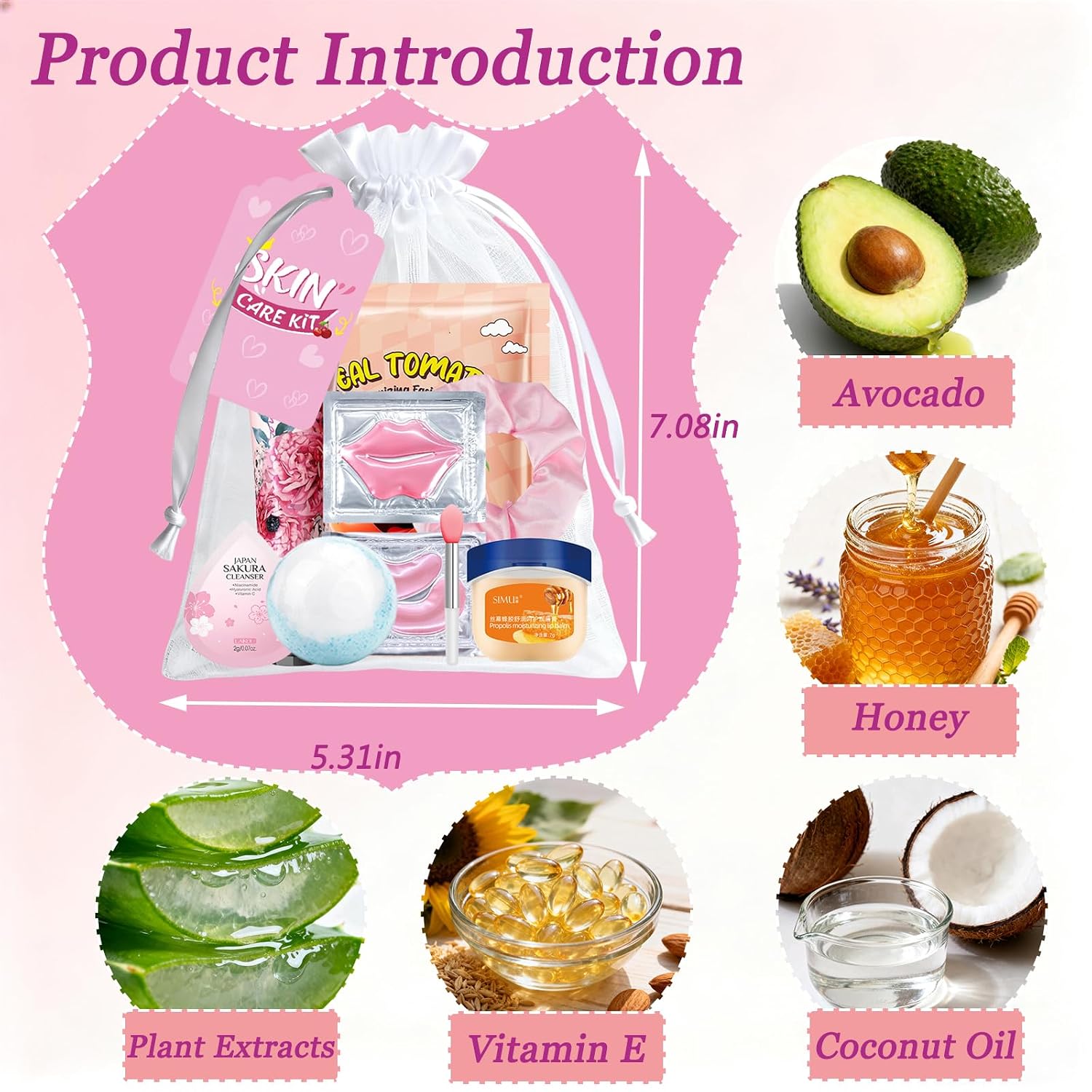 144 PCS Spa Party Supplies for Women,Spa Day Favors Essentials Include Face Masks Skincare, Lip Balm, Under Eye Patches, Foot Bath Bomb,Sleepover Party Supplies Spa Birthday Kit for Women Gift Set - Image 5