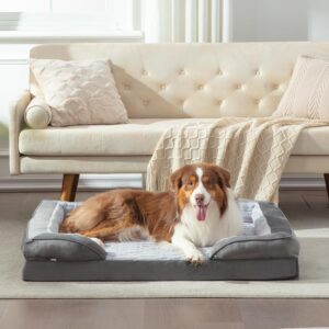 FURTIME Orthopedic Medium Dog Bed, ...