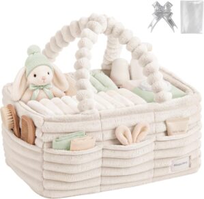 Blissful Diary Flannel Diaper Caddy...