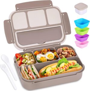 Bento Box Adult Lunch Box, Containe...