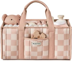 Blissful Diary Checkered Diaper Cad...