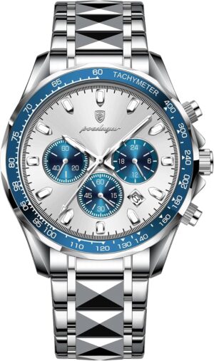Poedagar Fashion Men’s Luxury...