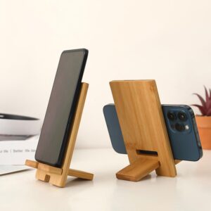 Universal Natural Bamboo Phone Stan...