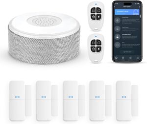 WiFi Door Alarm System, 8-Piece DIY...