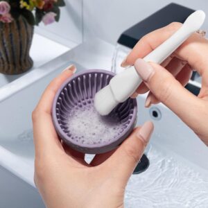 Silicone Makeup Brush Cleaner, Brus...