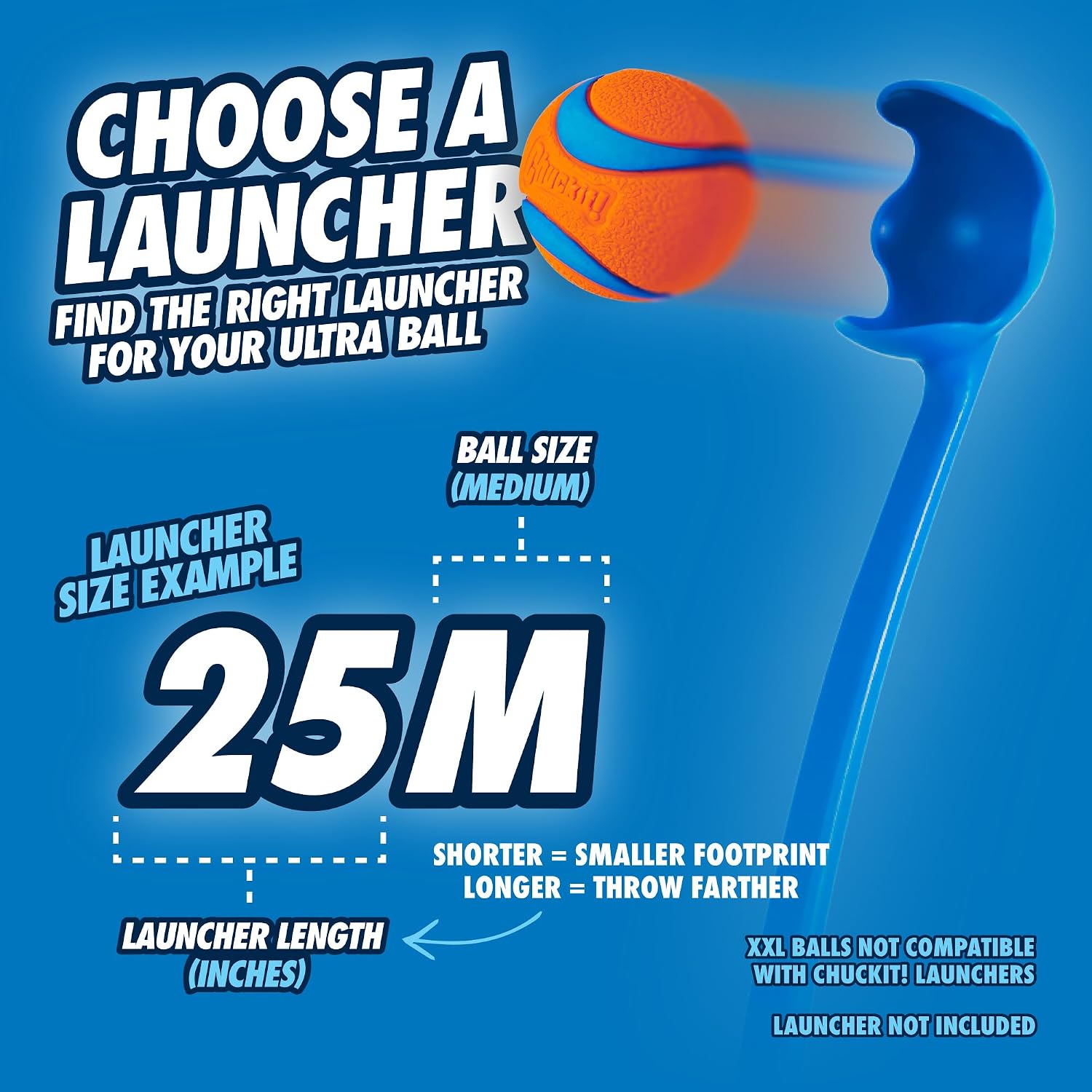 Chuckit! Ultra and Rugged Dog Balls, High-Bounce Fetch, Medium, Set of 3 - Image 5