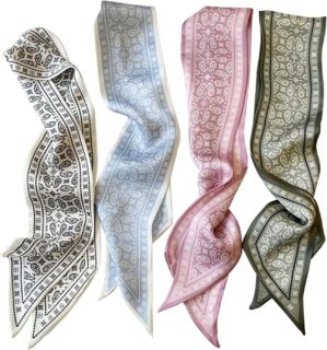4/40 Pcs Hair Scarf for Women, 35&#...