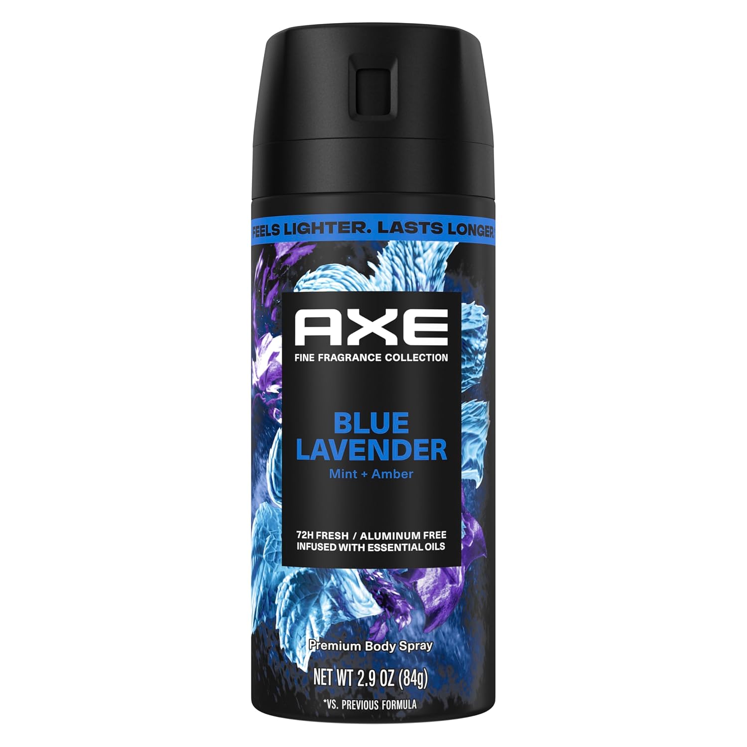 AXE Fine Fragrance Collection Body Spray Blue Lavender Freshness 2.9 oz