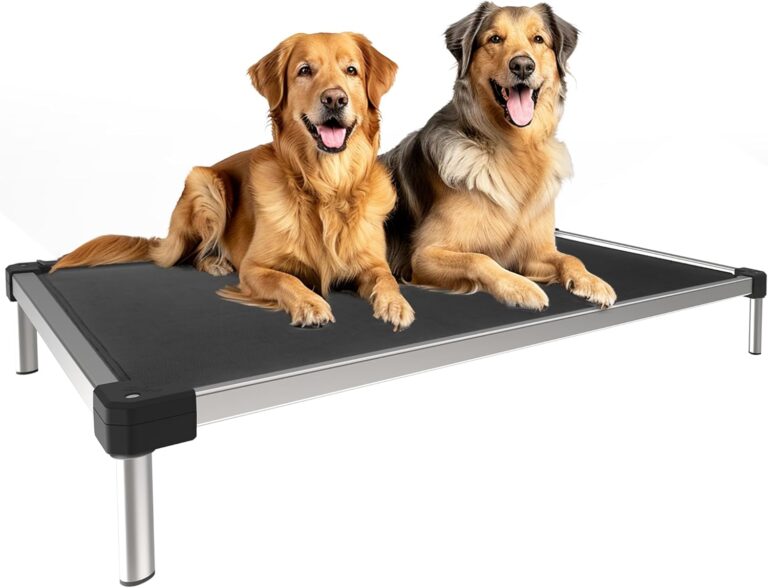 FXW TitanNest Cooling Chew-Proof Elevated Dog Bed for Extra Large Dogs