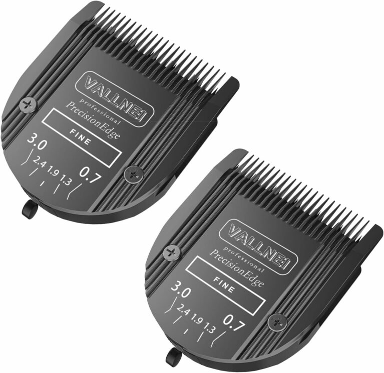 [2 Pack] 5-in-1 Replacement Clipper Blade, Detachable & Adjustable Dog Grooming Blade Compatible with Wahl Arco, Bravura, Chromado, Creativa, Figura, Motion & SuperGroom (Black)