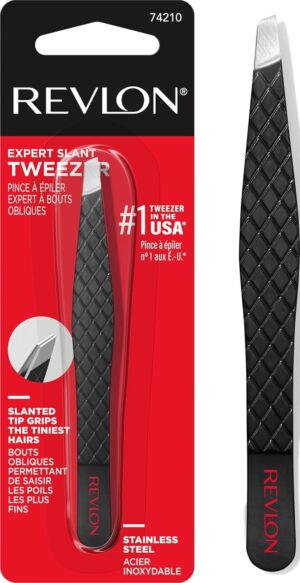 Revlon Expert Slant Tip Tweezer, Bl...