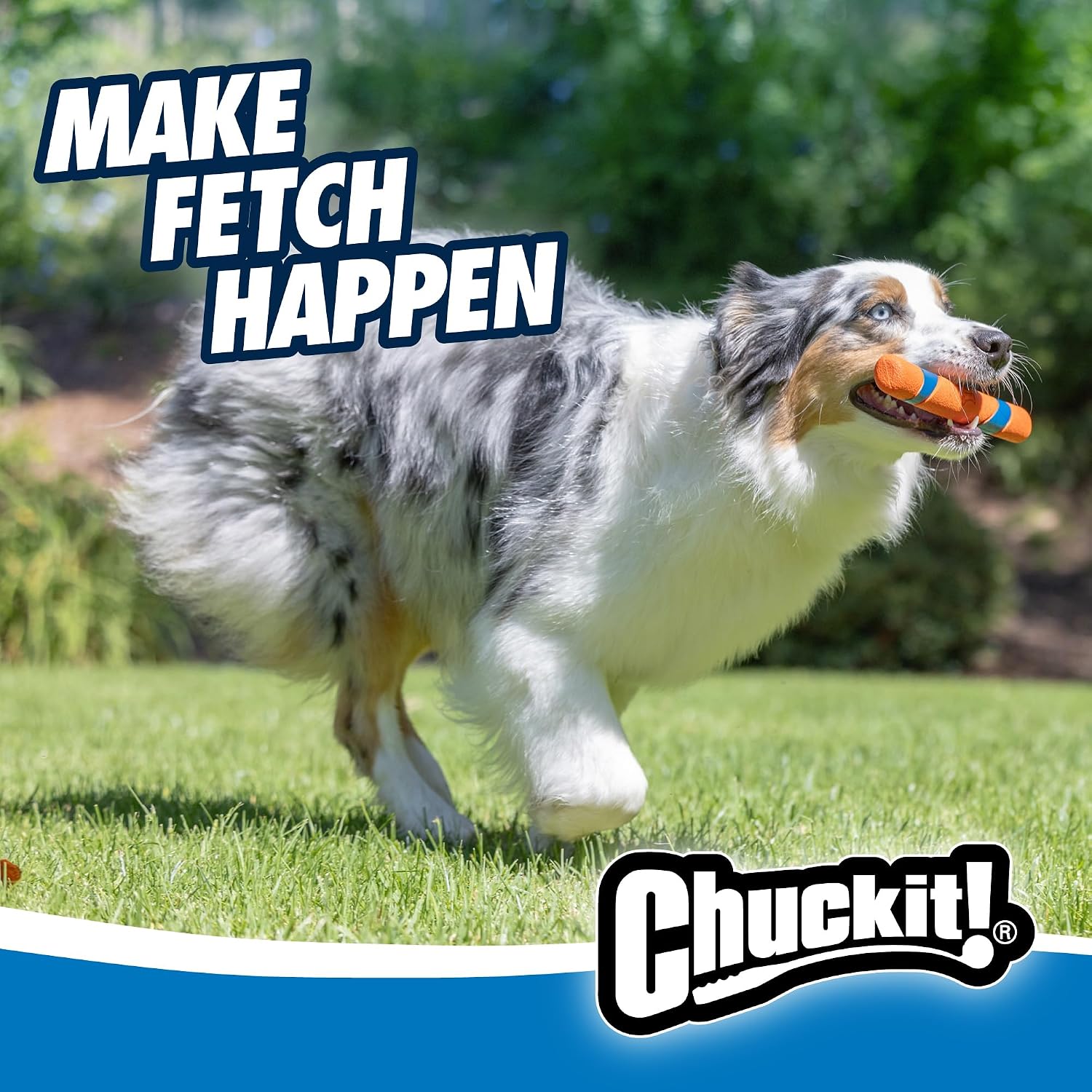 Chuckit! Ultra Fetch Stick Interactive Dog Toy, 12in, All Breeds - Image 3