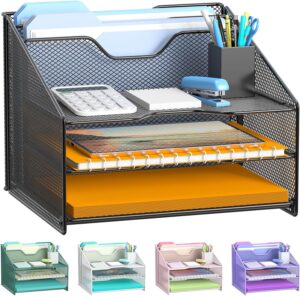 Samstar Desk File Organizer, Mesh L...