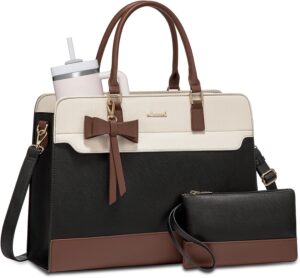 LOVEVOOK Laptop Tote Bag for Women,...
