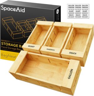 SpaceAid Bag Storage Organizer for ...