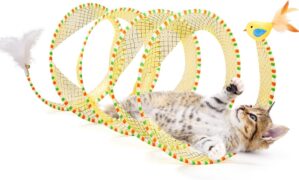 Potaroma Spiral Tunnel Cat Toy, Sel...