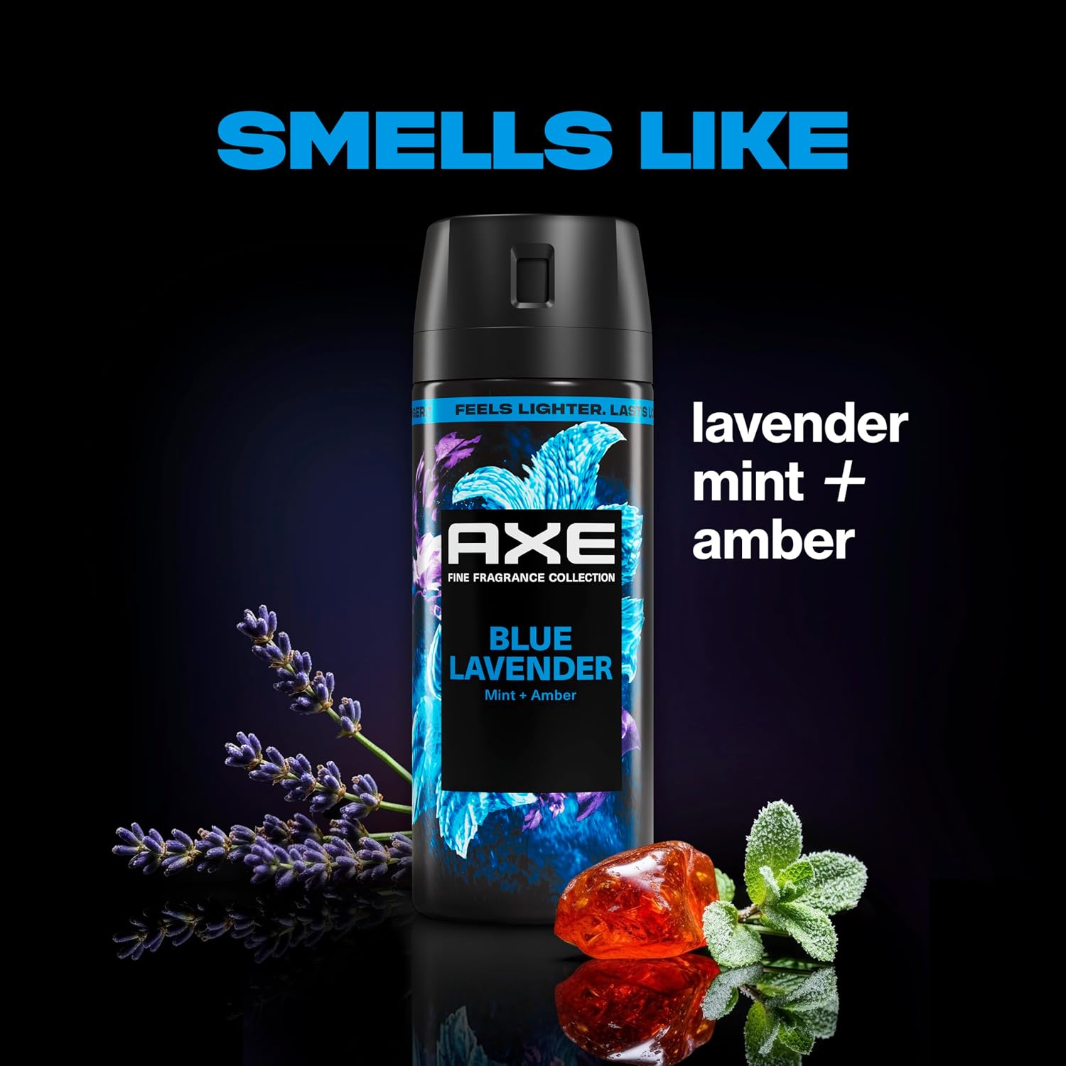 AXE Fine Fragrance Collection Body Spray Blue Lavender Freshness 2.9 oz - Image 4