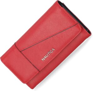 Nautica Money Manager Womens Slim R...