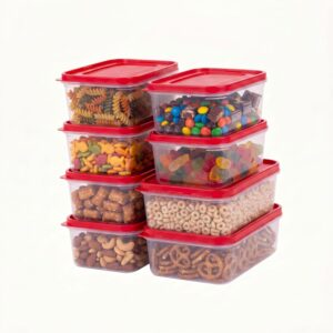 IRIS USA 16 PC Food Containers With...