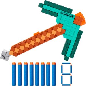 Nerf Minecraft Diamond Pickaxe Dart...