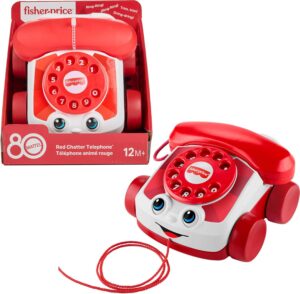 Fisher-Price Baby Toy Red Chatter T...