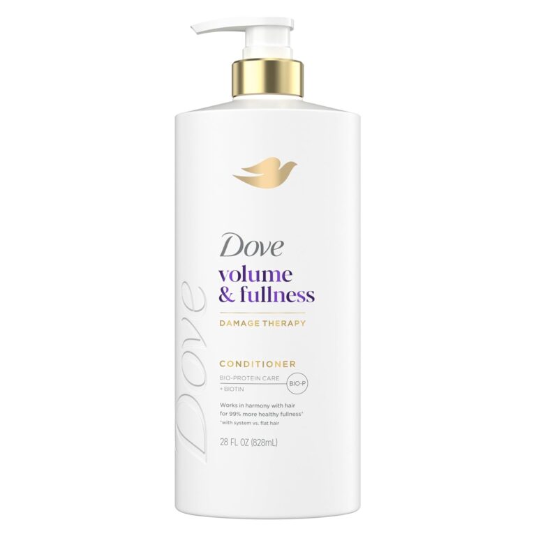 Dove Conditioner Volume & Fullness for Thin Hair, Bio-Protein, 28 Fl Oz