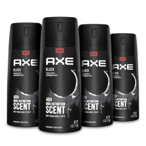 AXE Black Mens Body Spray Deodorant...