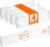 Lifewit 3.2″ High Drawer Dividers for Clothes, Adjustable Drawer Organizers