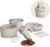 bella 3.5 Qt Hand & Stand Mixer, 2 in 1 Electric Mixer with Bowl, Oatmilk