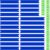 Straight Track Pieces Compatible with Hot Wheels – 24-Piece Extension Pack for 1:64 Scale Racing (20 Feet Total) – Blue Straight Tracks & Connectors