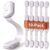Child Safety Strap Locks (10 Pack) Baby Locks for Cabinets and Drawers, Toilet, Fridge & More. 3M Adhesive Pads. Easy Installation, No Drilling Required, White