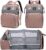 houscly Diaper Bag Backpack with Changing Station, 25L Large Capacity