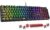 Redragon Mechanical Gaming Keyboard Wired, 11 Programmable Backlit Modes, Hot-Swappable Red Switch, Anti-Ghosting, Double-Shot PBT Keycaps, Light Up Keyboard for PC Mac