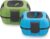 Pinnacle Insulated Leak Proof Lunch Box for Adults and Kids – Thermal Lunch Container With NEW Heat Release Valve 16 oz ~Set of 2~ Blue-Green