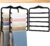 Closet Organizers and Storage, 3 Pack Pants Hangers Space Saving