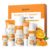 QUIYUM Turmeric Vitamin C Skin Care Set, 5PCS Beauty Routine for Women