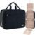 NISHEL Travel Toiletry Bag for women, Portable Hanging makeup Organizer