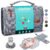 Alatino Portable Diaper Changing Pad, Wipe Clean, Large 25×22, Grey