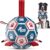 QDAN Dog Balls, 6 Inch Dog Soccer Ball with Straps, Herding Balls for Dogs