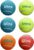 Outward Hound Squeaker Ballz Tennis Ball Dog Toy, Small, 2″, 8‑Pack