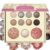 UCANBE Baked Makeup Palette, All in One Full Face & Eye Makeup Palette with Eyeshadows, Blush, Bronzer & Highlighter, Silky Pigmented Neutral Nude Powder Palette for Daily Smokey Travel Makeup Gift