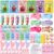 72 PCS Spa Party Supplies for Girls,Spa Party Favors Include Face Masks Skincare, Lip Balm, Under Eye Patches, Foot Bath Bomb,Spa Headband, Sleepover Party Supplies Spa Birthday Kit for Women